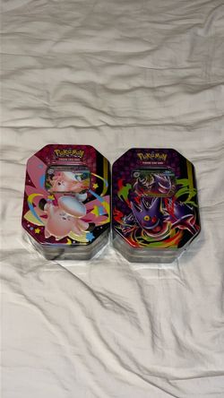 Gengar&Clefable tin