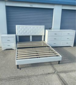 White Queen Bedroom Furniture Dresser Set