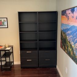 Two IKEA Bookshelves 