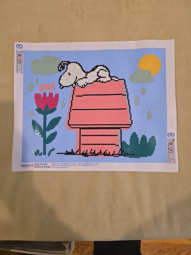 Snoopy Diamond Art
