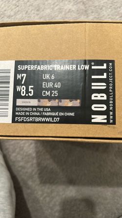 nobull superfabric trainer low