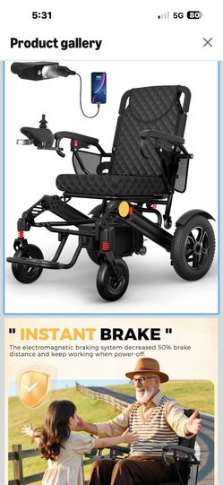 Motorized wheelchair