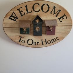 Welcome sign