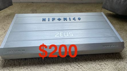 Hifonics Zeus zrx3216.1d 3200x1 $200