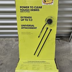 New Ryobi gutter blower attachment