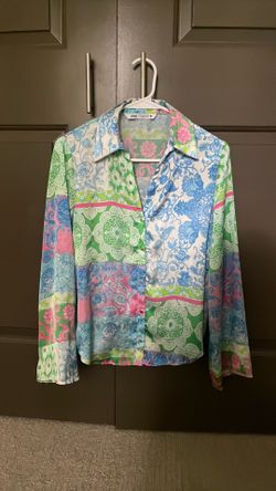 ZARA multicolored button up shirt excellent condition