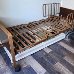 Medical Twin Half-rail Bed