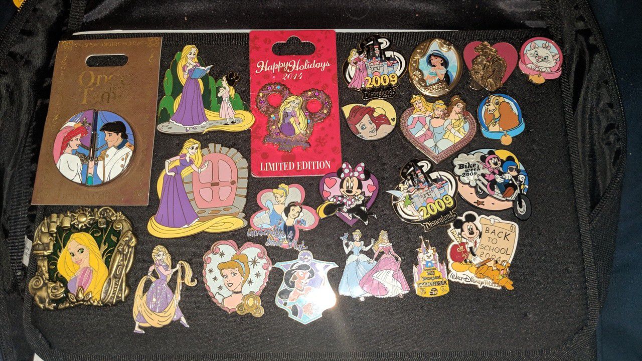 Lots of Gorgeous Disney Pins for sale- Limited Editions included