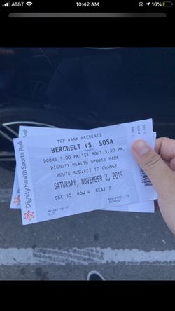 2 tickets for Sale!