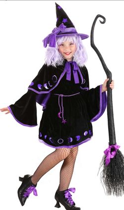 Brand New Witch Costume Size 4