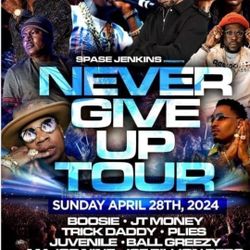 2 Floor Seats - Never Give Up Tour