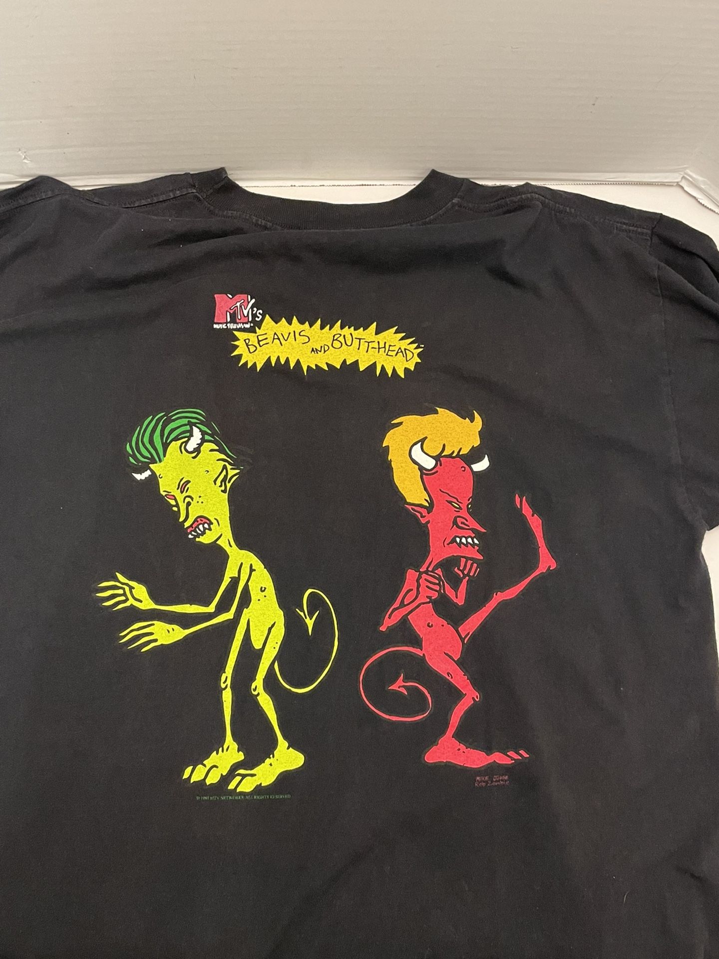 Vintage Vintage Beavis and Butt-Head x Rob Zombie Tee | Grailed