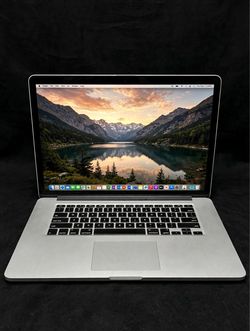 Apple MacBook Pro 15” Retina i7/16GB/500GB SSD $350