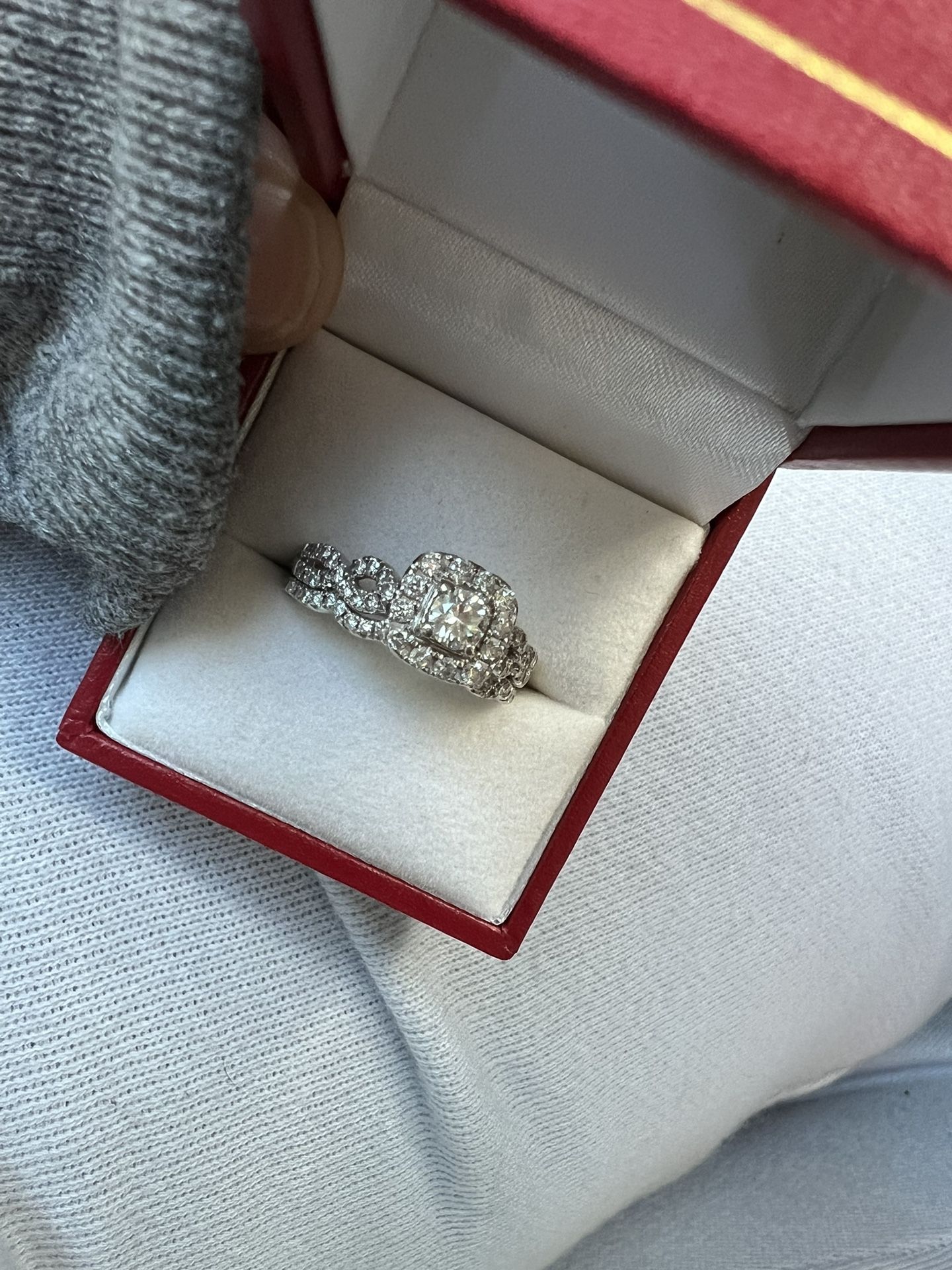Wedding Ring And Wedding Band 