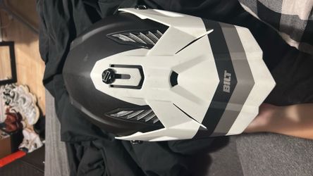 Bilt helmet, black,gray,white, size medium