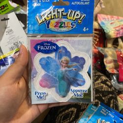 Light Up Peel And Stick Badge