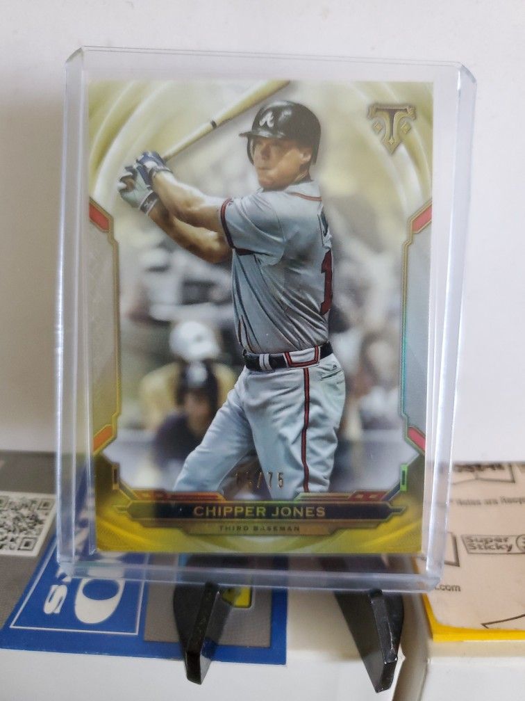 Braves Chipper Jones Parallel Card