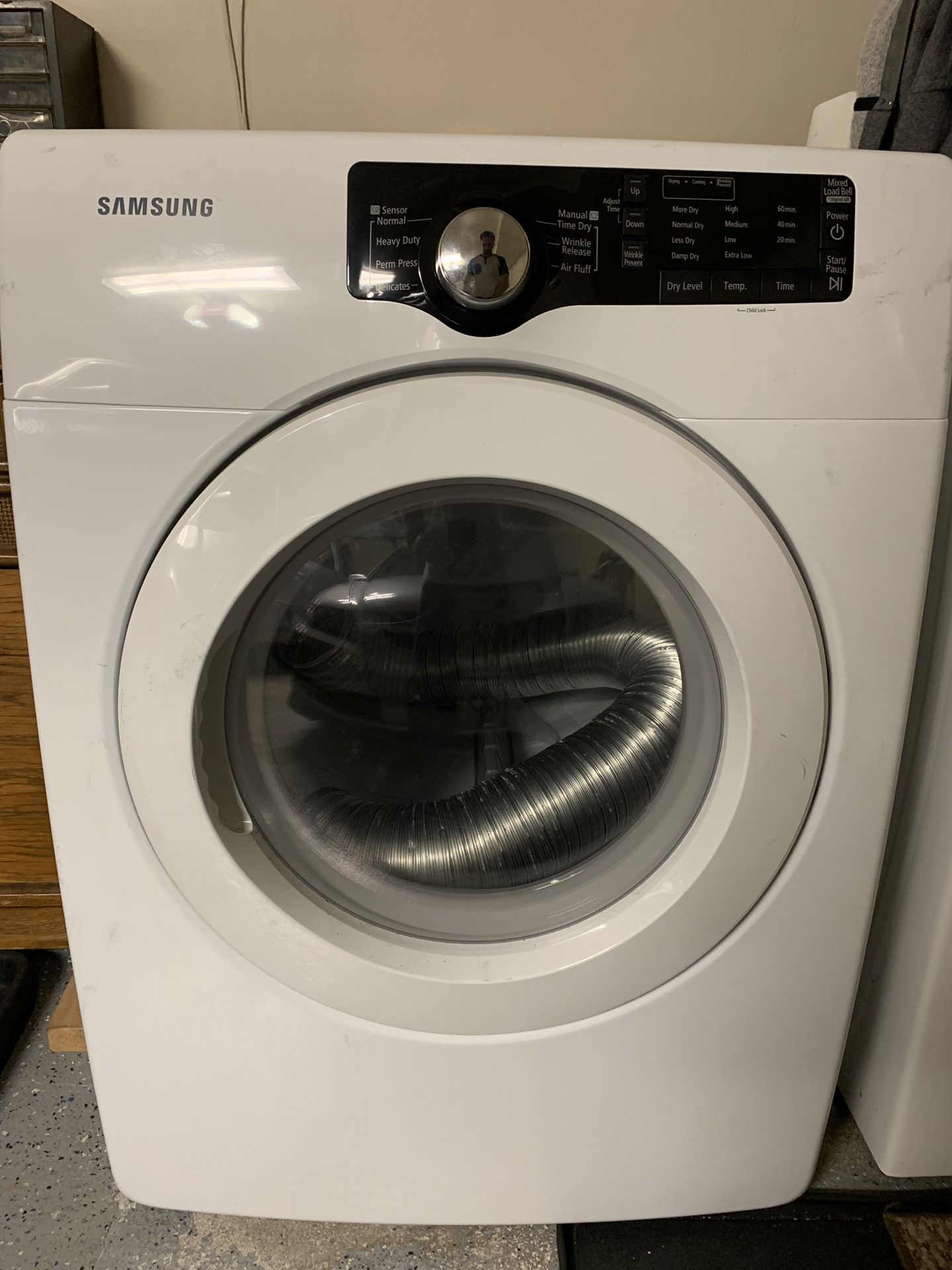 Samsung DV361EWBEWR 27" Front Load Electric Dryer