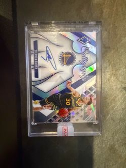 Steph Curry Phoenix Calligraphy Auto /49