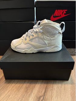 AIR JORDAN 7 RETRO (GS) COBALT BLISS/SAIL-WHITE