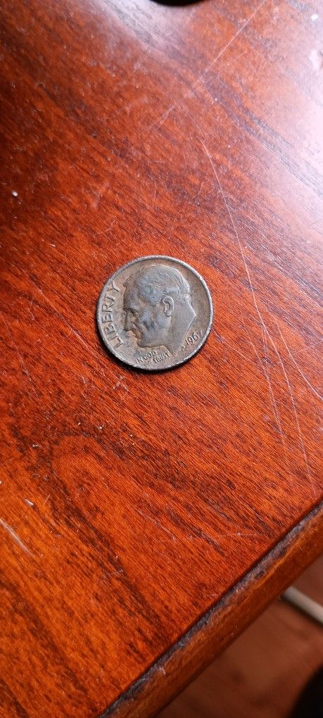 1967 Coin Dime D