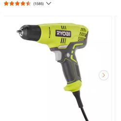 RYOBI 5.5 Amp Corded 3/8 in. Variable Speed Compact Drill/Driver with Bag