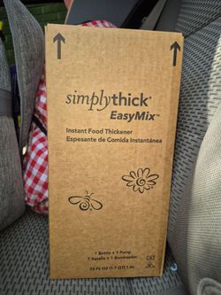 3x New Large Bottles Simplythick EasyMix Gel Food Thickener 302 Servings 55 FL OZ 1.6L with Pump Dispenser
