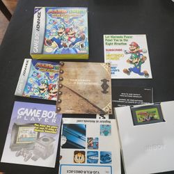 Mario & Luigi Superstar Saga Complete All Inserts GBA $130