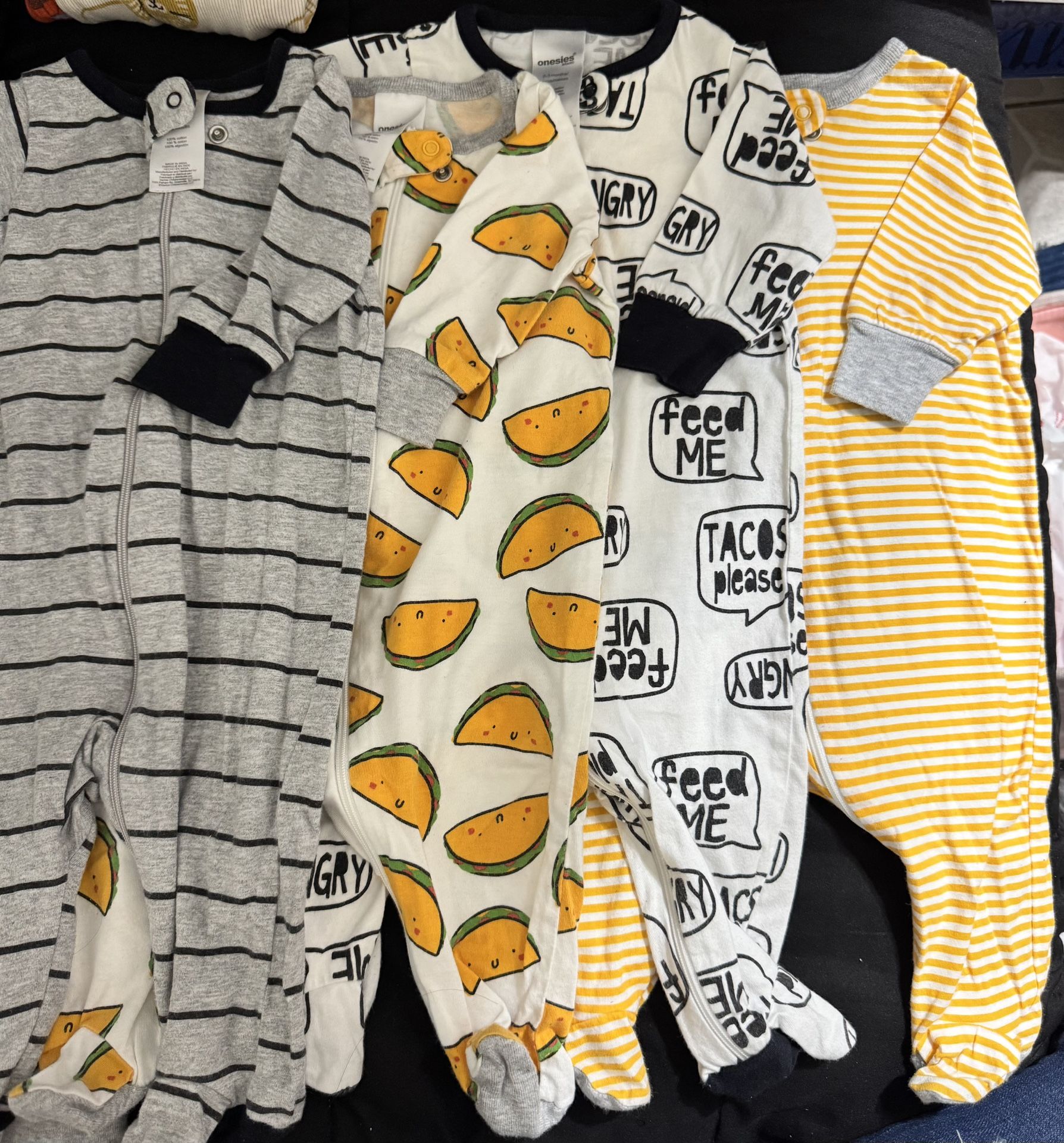 Onesies Brand Sleepers Size 0-3 M 