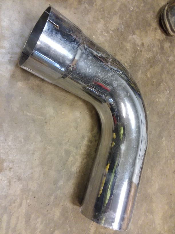 Exhaust elbow