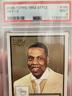 2005 topps 1952 style  Jay Z  PSA 9 Beautiful Card!POP4!