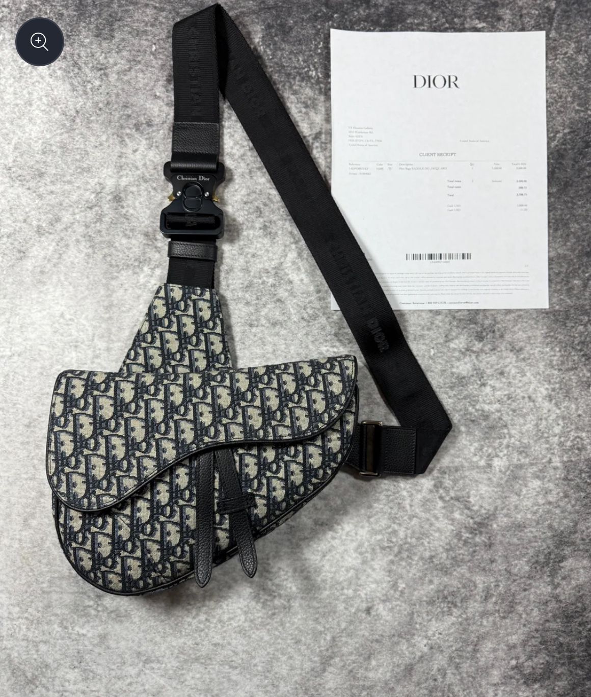Christian Dior Saddle Bag (WITH RECEIPT AND AUTHENTICATION)
