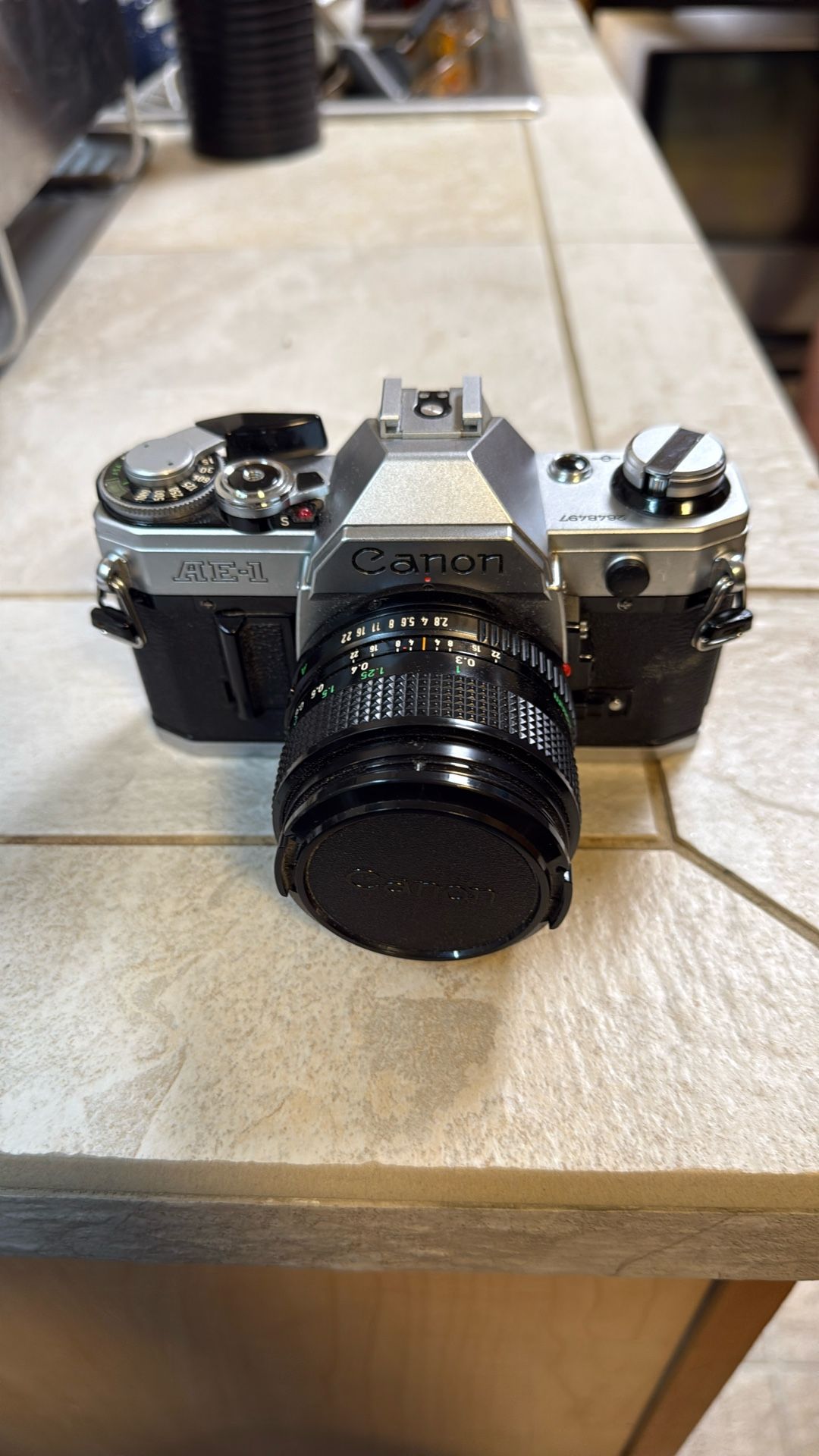 Vintage Camera AE-1 35mm SLR Camera 50mm 1:1.8 Lens
