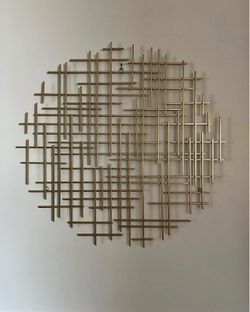Gold Abstract Wall Art