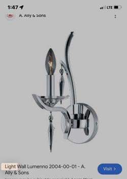 Wall Lights Pair Of 2 