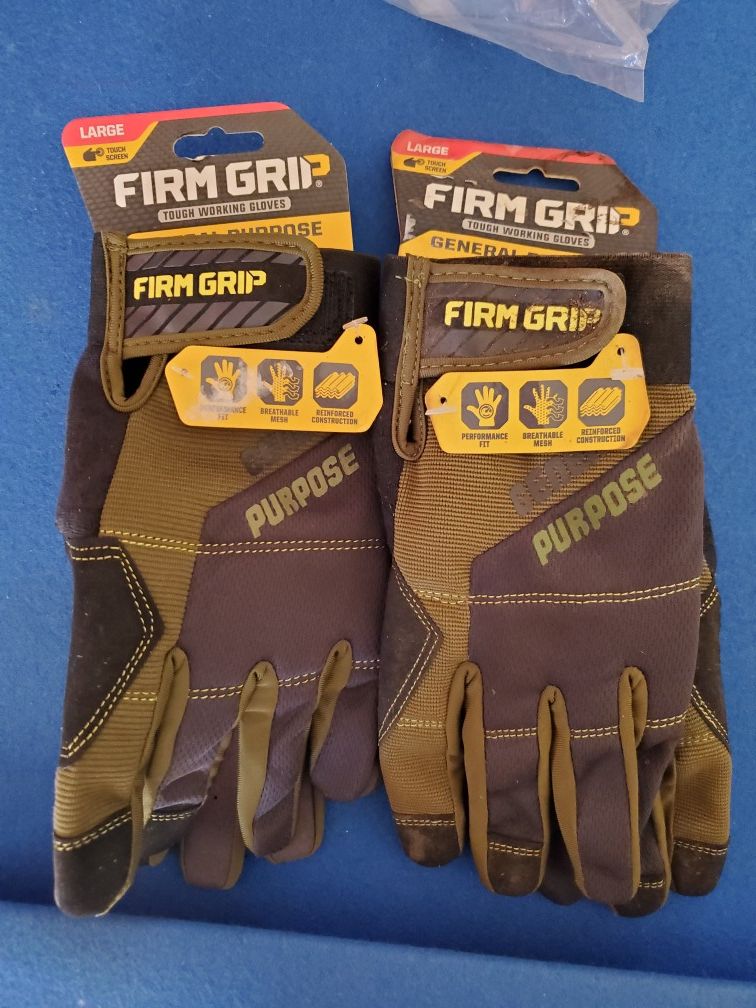 New Firm Grip General Purpose Working Gloves