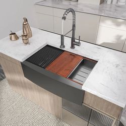 Farmhousesink all in one under mount sink