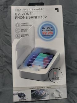 Brand New Sharper Image UV-Zone Phone Sanitizer