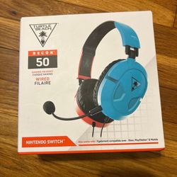 Turtle Beach Ear Force Recon 50 Wired Gaming Headset [ Red / Blue ] NEW
