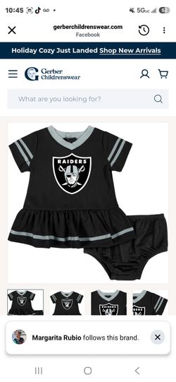 Raiders Toddlers Dress