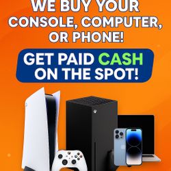 Cash PS5 PS4 XBOX iPhone laptops