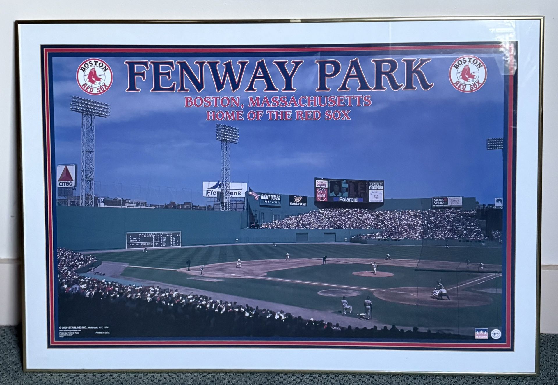 Red Sox Fenway Park Framed Picture