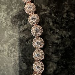 Rose Gold Tennis Bracelet