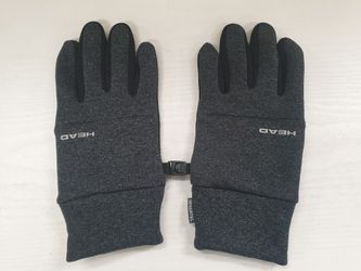 Head Gloves (Grey Medium , Black Large)