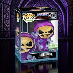 Pop! Skeletor (Translucent) with Pop! Protector *CONFIRMED ORDER* PRESALE