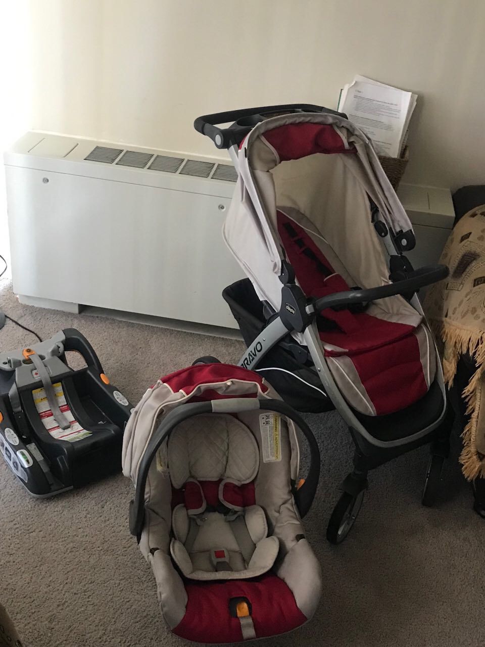 Chicco stroller and carseat