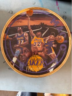Magic Johnson plate
