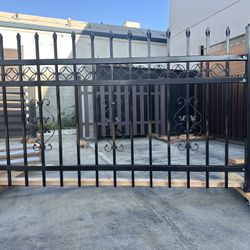 DIY Iron Fence