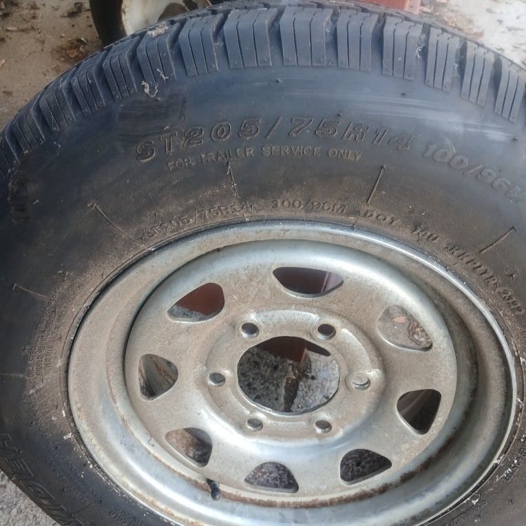 Can you fourteen inch trailer tire