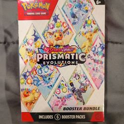 Pokemon Prismatic Evolutions Booster Bundle
